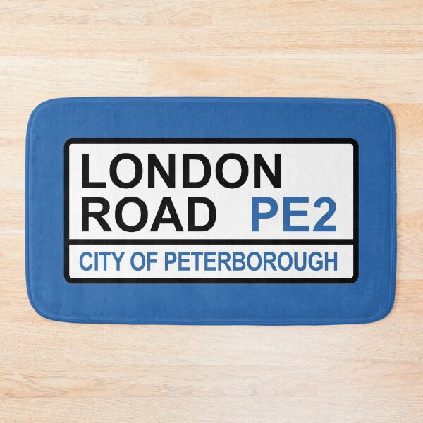 Item preview, Peterborough London Road Iconic Street Sign designed and sold by DelfDesign.