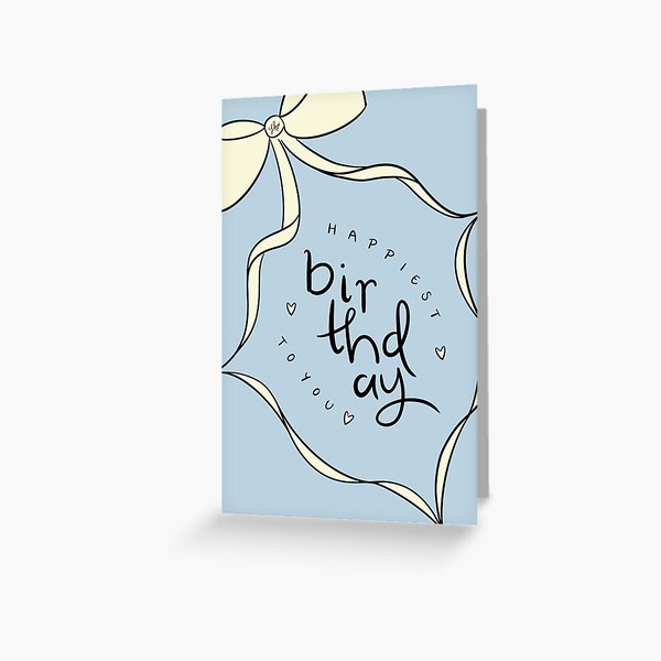 Item preview, happiest birthday to you designed and sold by soymilknsundaes.