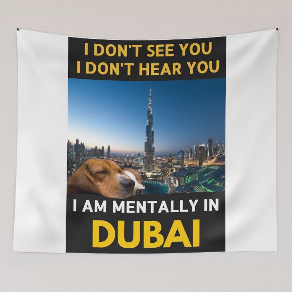 Item preview, I don't see you I don't hear you "Dubai" designed and sold by Flavaprints4u.