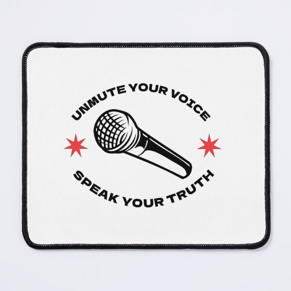 Item preview, Unmute Your Voice. Speak Your Truth. designed and sold by TShirtCrafters.