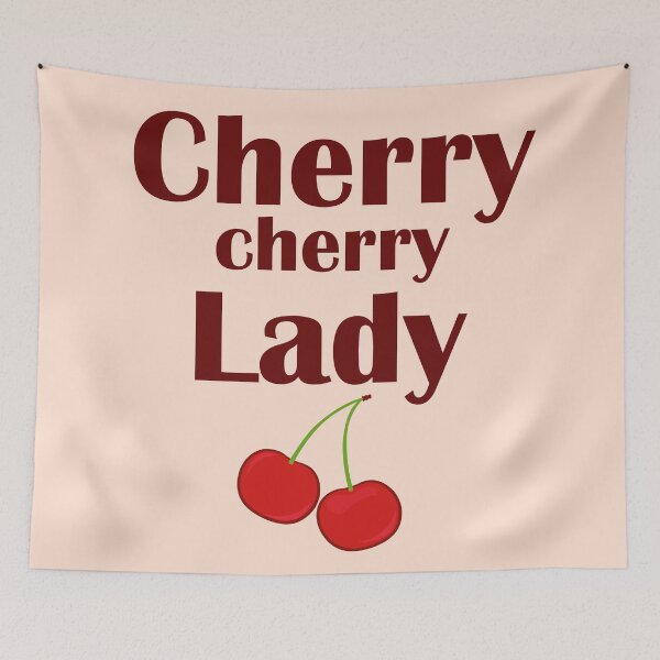 Item preview, Cherry cherry lady designed and sold by YChangShop.