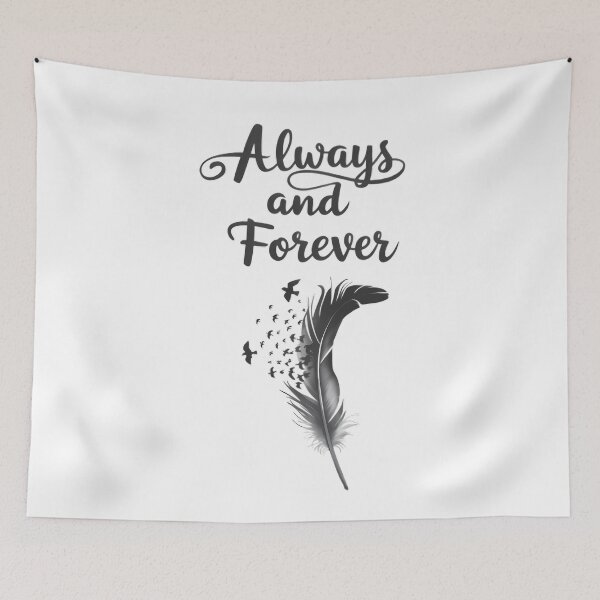 Item preview, Always and Forever designed and sold by BugiDesignArt.