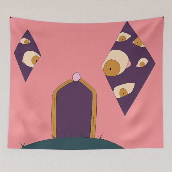 Item preview, Eyes Staring at a Door designed and sold by meteorcabbage.
