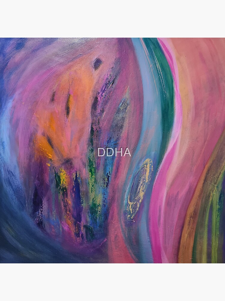Thumbnail 2 of 2, Tote Bag, Ancestor's Portal acrylic painting designed and sold by DDHA.