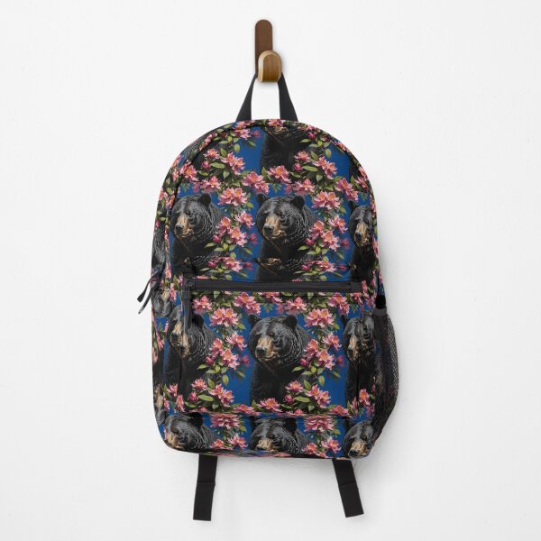 Item preview, West Virginian Bear And Pink Flowers designed and sold by taiche.
