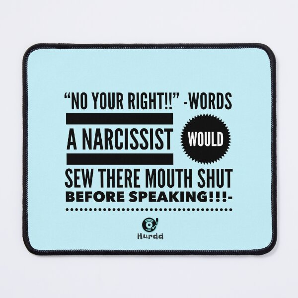 Item preview, Narcissist/ Mouth Shut designed and sold by Hurdd.
