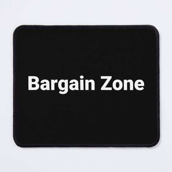 Item preview, Bargain Zone designed and sold by Text-based T-Shirts and Gifts.