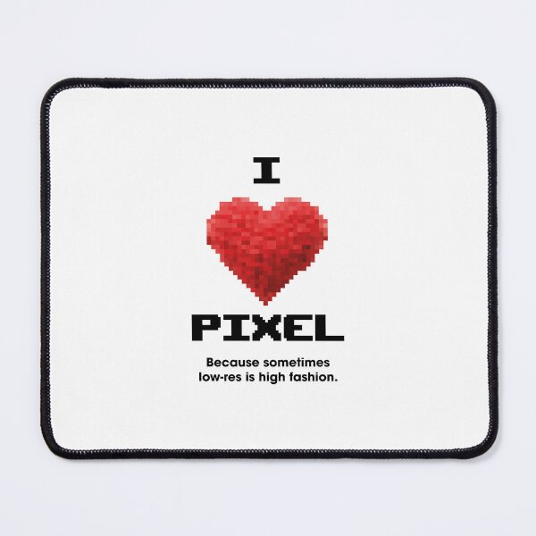 Item preview, I Love pixel retro low-res  designed and sold by Fixelgraphic.