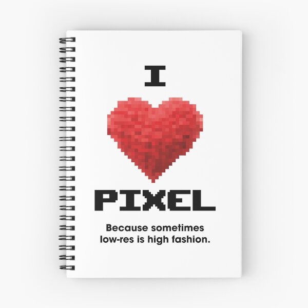 Item preview, I Love pixel retro low-res  designed and sold by Fixelgraphic.