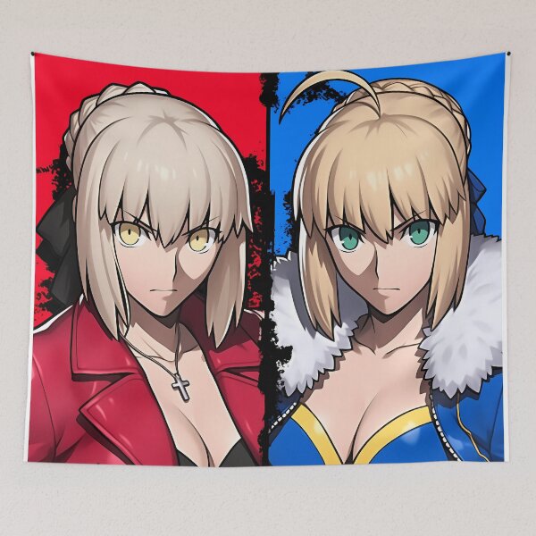 Item preview, Saber & Saber Alter - 1 designed and sold by Infinite-Aspire.