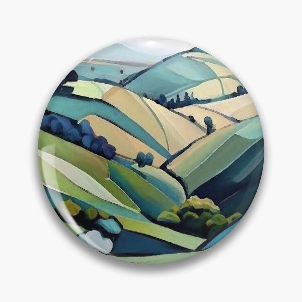 Item preview, Blue Hill Landscape designed and sold by ViaARTfactory.