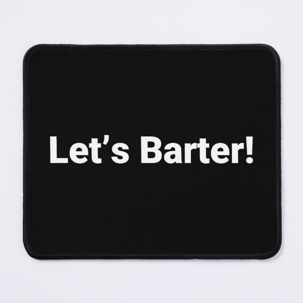 Item preview, Let’s Barter! designed and sold by Text-based T-Shirts and Gifts.