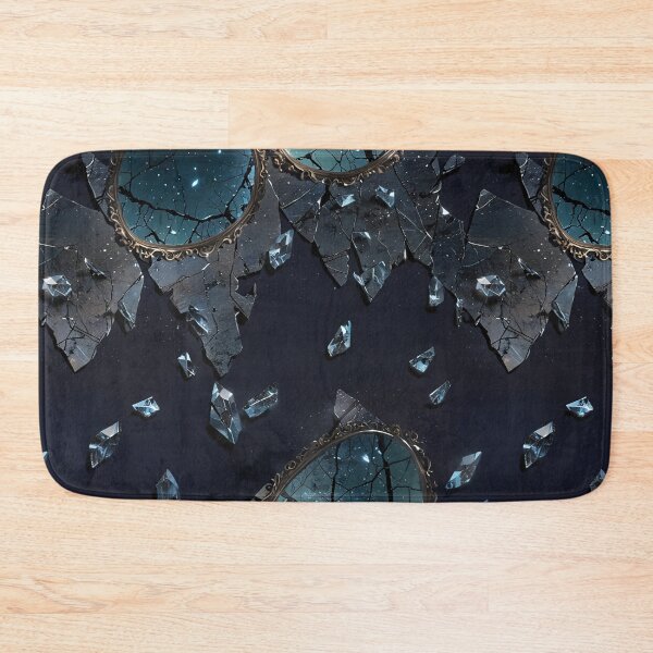 Item preview, Moonlight reflecting off cracked mirror shards designed and sold by CoolPixels.