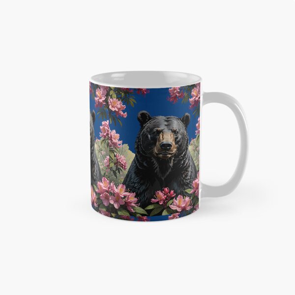 Item preview, West Virginian Bear and Pink Rhododendrons designed and sold by taiche.