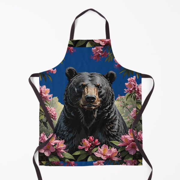 Item preview, West Virginian Bear and Pink Rhododendrons designed and sold by taiche.