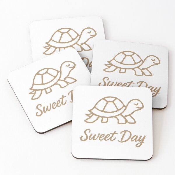 Item preview, Stylized Relaxed Turtle Illustration – Sweet Day Minimal Art designed and sold by Sweetday2025.