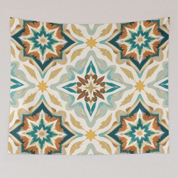 Item preview, Mediterranean Tile Pattern – Contemporary Artisan Design designed and sold by Dino-Lune.