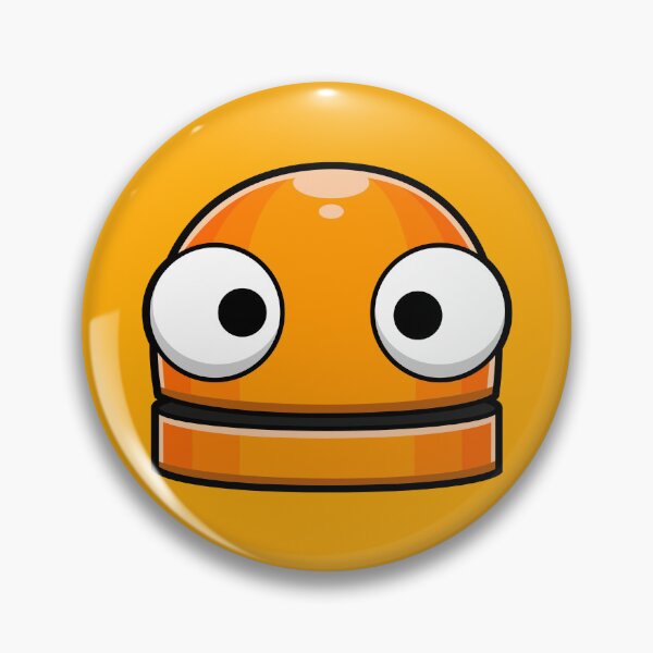 Item preview, REPO Game Orange Cute Funny Head Meme designed and sold by Kubala Designs.
