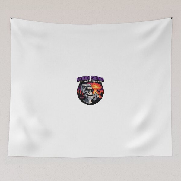 Item preview, Skibidi Sigma: Only Real Ones Survive designed and sold by SkyR1v3r.