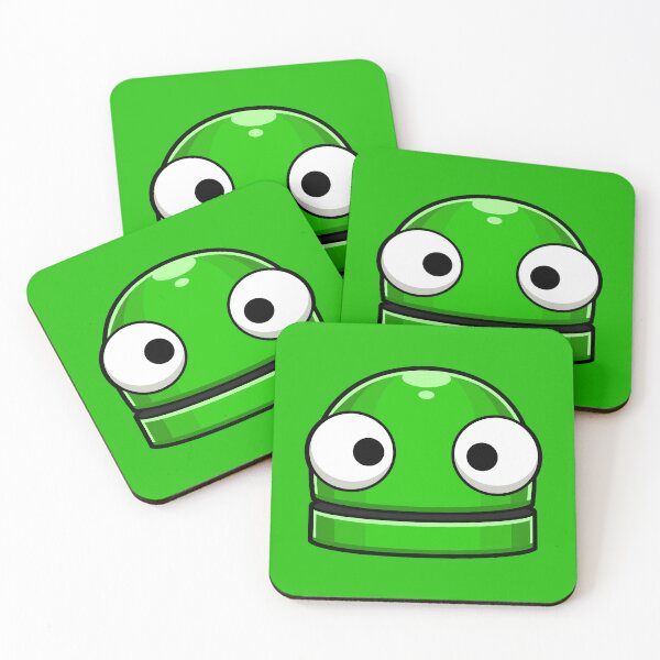 Item preview, REPO Game Green Cute Funny Head Meme designed and sold by Kubala Designs.