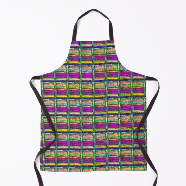 Item preview, Unusual,Brightly Multicoloured Wavey Lines With Thicker Coloured Lines. designed and sold by PodmenikArt.