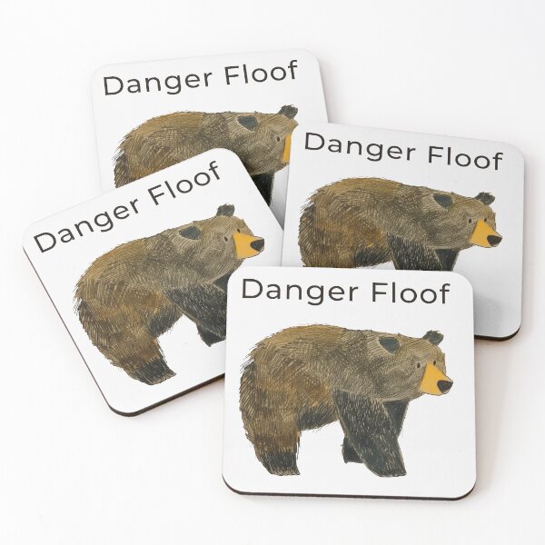 Item preview, Danger Floof designed and sold by Year of the Bear.