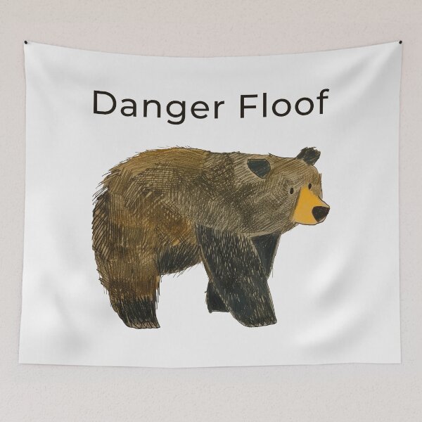 Item preview, Danger Floof designed and sold by Year of the Bear.