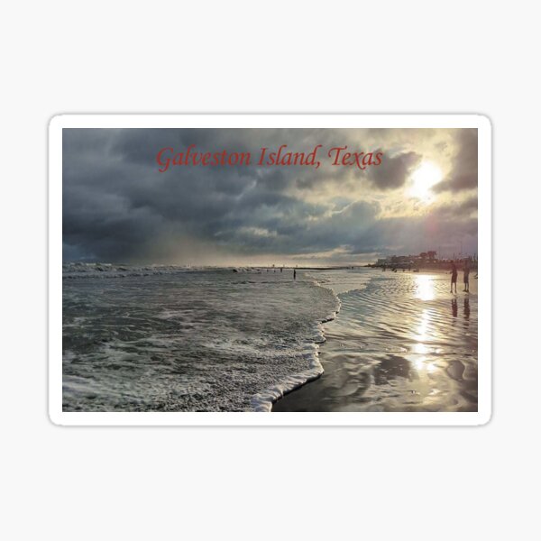 Item preview, Galveston Island, Texas designed and sold by G is Me Art.