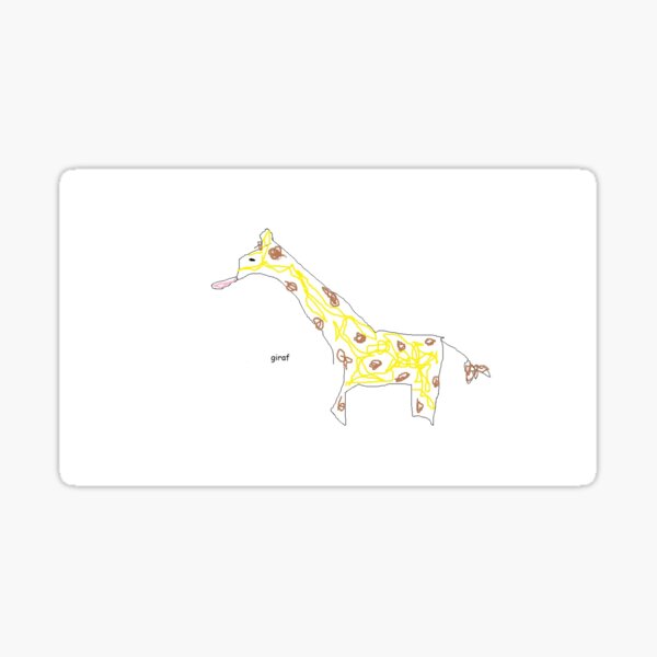 Artikel-Vorschau von Schlecht gezeichnete Giraffe, designt und verkauft von radioactiverats.