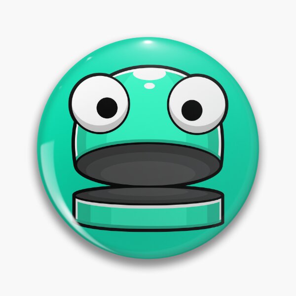 Item preview, REPO Game Teal Cute Funny Head Meme designed and sold by Kubala Designs.