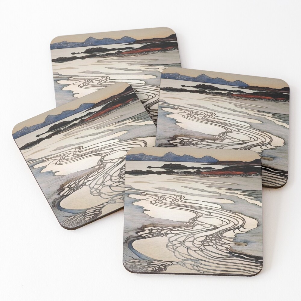 Item preview, Coasters (Set of 4) designed and sold by ViaARTfactory.
