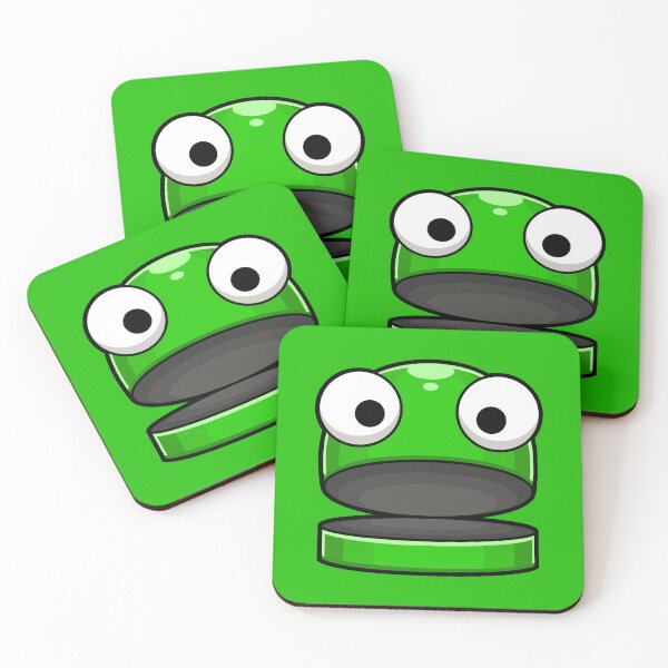 Item preview, REPO Game Green Cute Funny Head Meme designed and sold by Kubala Designs.