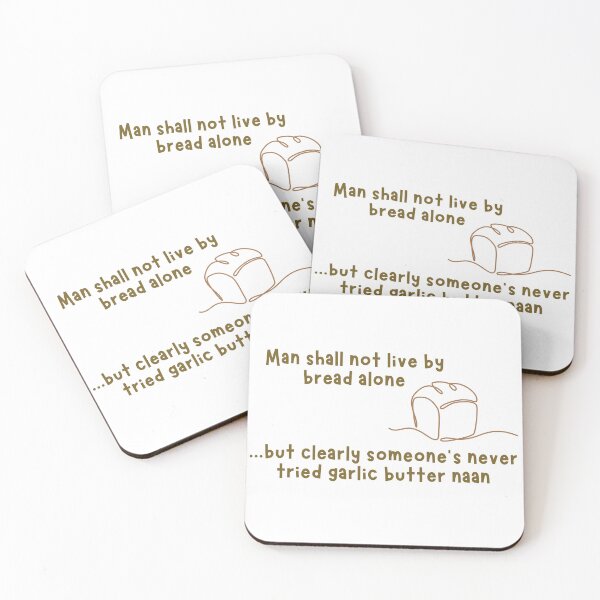 Item preview, Man Shall Not Live On Bread Alone designed and sold by GiggleGooods.