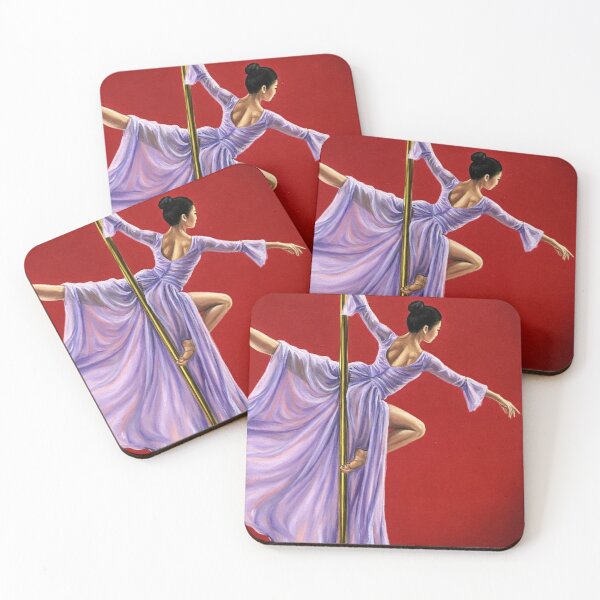 Item preview, Pole Dance grace in purple designed and sold by Shine&Spin.
