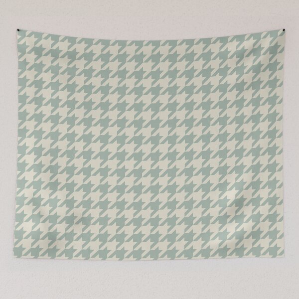 Item preview, Patterned (sage green houndstooth) designed and sold by A. Koh.