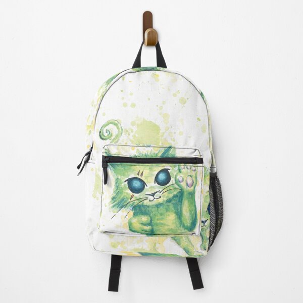 Item preview, Little Green Kitten designed and sold by shahuskies.