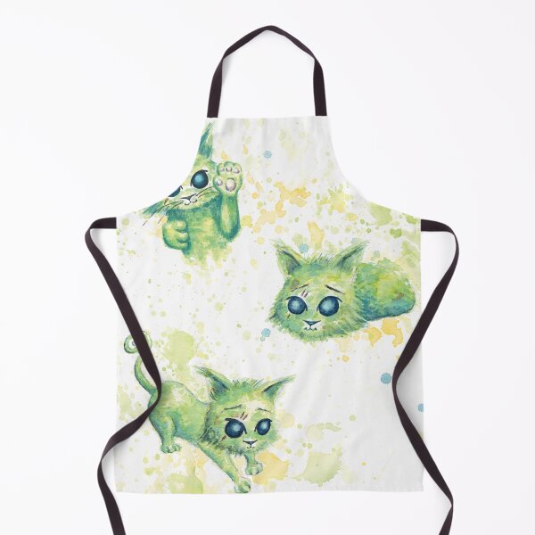 Item preview, Little Green Kitten designed and sold by shahuskies.
