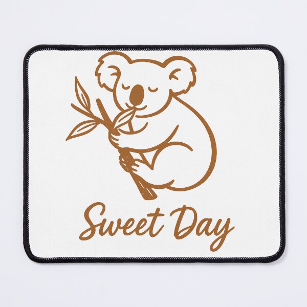 Item preview, "Minimalist Koala Illustration – Sweet Day Botanical Hug" designed and sold by Sweetday2025.