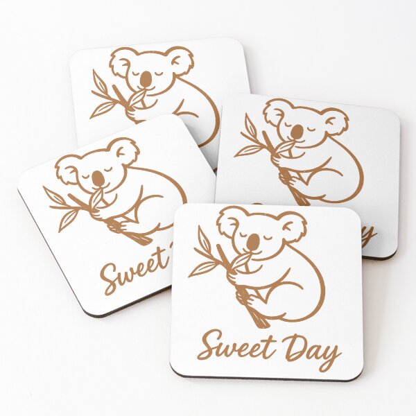 Item preview, "Minimalist Koala Illustration – Sweet Day Botanical Hug" designed and sold by Sweetday2025.