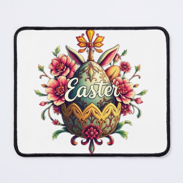 Item preview, Easter egg with flowers ,egg,Happy Easter,Easter Day,easter illustration designed and sold by Expressions-Sel.