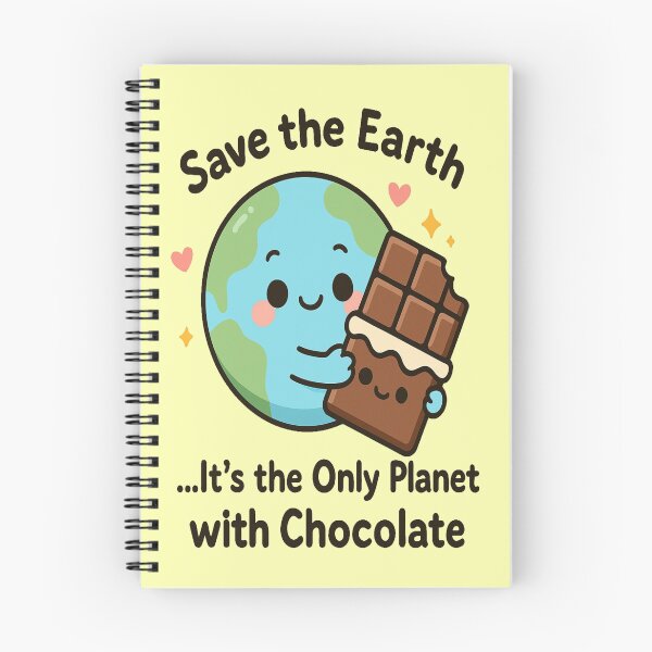 Item preview, Save the Earth – Only Planet with Chocolate | Earth Day 2025  designed and sold by Rajasekar.