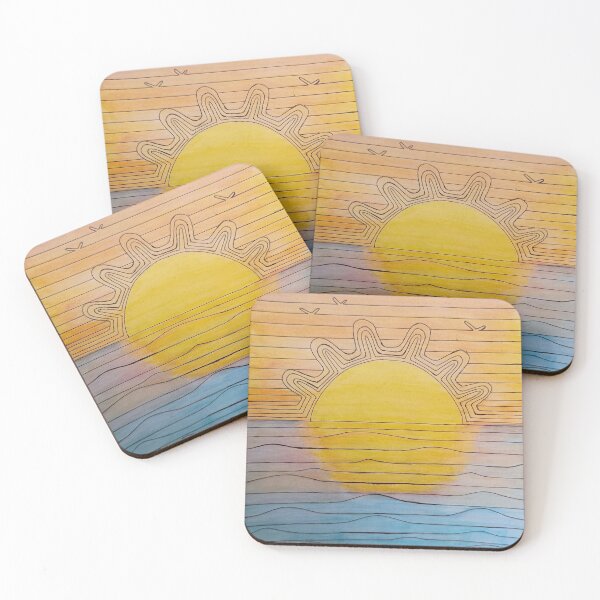 Item preview, Waves of sunset designed and sold by Navkriti.