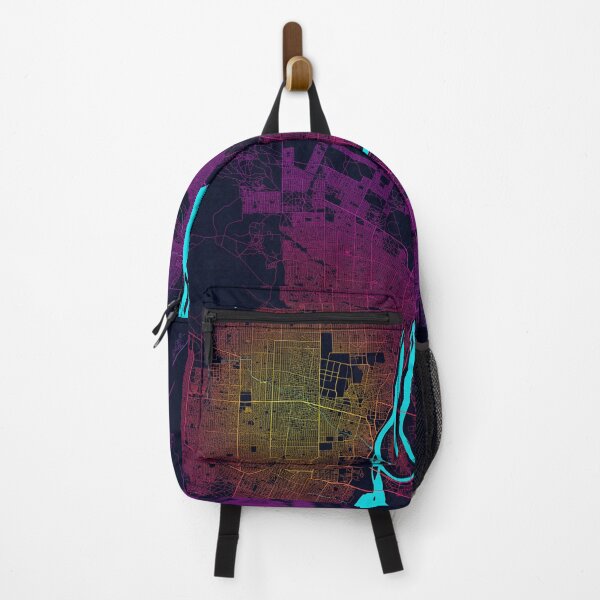 Item preview, Omdurman City Map of Sudan - Neon designed and sold by deMAP.