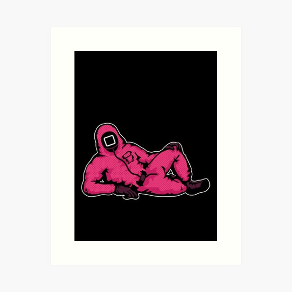 Item preview, Squid Game draw me like one of your Pink Soldiers designed and sold by wolfkin-design.