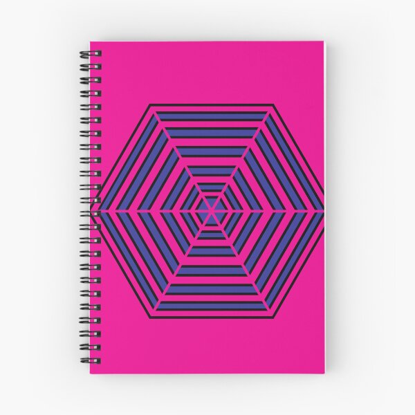 Item preview, Hexagonal Web: A Geometric Illusion designed and sold by Farsky-Fashion.