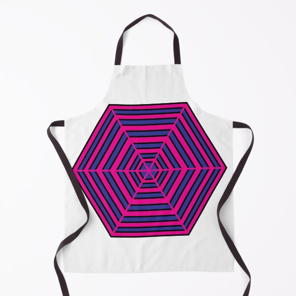 Item preview, Hexagonal Web: A Geometric Illusion designed and sold by Farsky-Fashion.