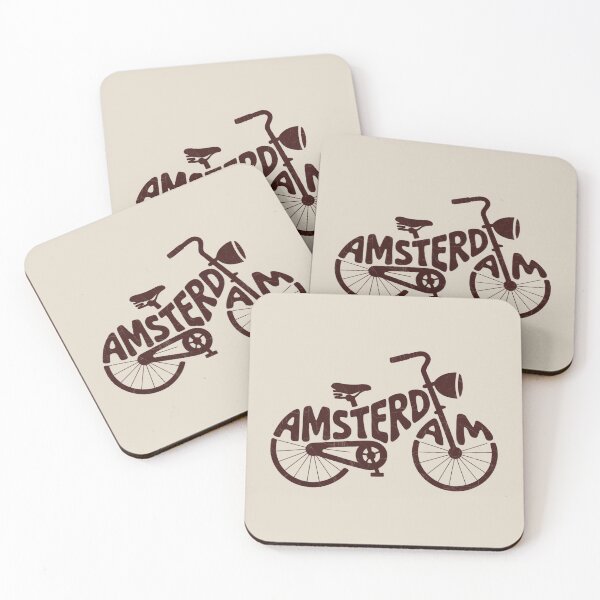 Item preview, Amsterdam Bike designed and sold by Anniko Art Studio.