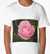 Pink Petals - Rose. Long T-Shirt