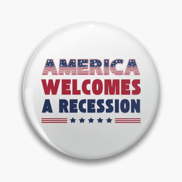 Artikelvorschau, Amerika begrüßt eine Rezession entworfen und verkauft von Red-forever.