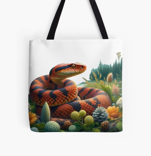 Item preview, Virginia Eastern Copperhead Snake - Light Background designed and sold by nikkolaus.